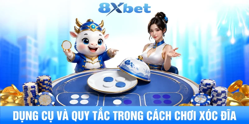 Dụng cụ và quy tắc trong cách chơi xóc đĩa