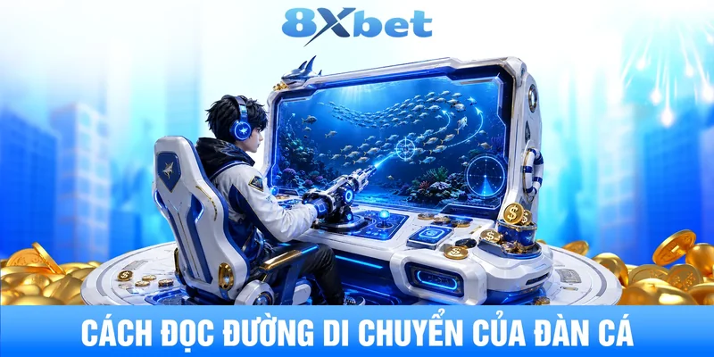 Cách đọc đường di chuyển của đàn cá
