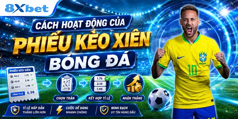 Cách hoạt động của phiếu kèo xiên bóng đá
