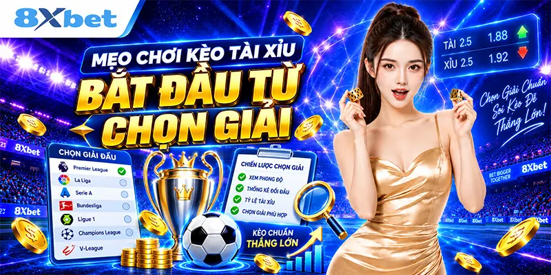 Chọn giải đấu quen thuộc trước khi vào kèo tổng