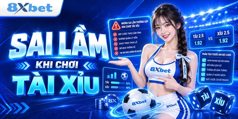 sai lầm khi chơi tài xỉu và cách khắc phục hiệu quả